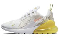 Nike Air Max 270 Спортивный низкий топ повседневная обувь для женщин белый желтый