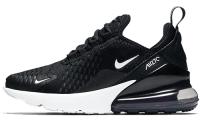 Nike Air Max 270 Low Топ Детская Беговая Обувь Черный Белый