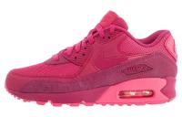 Nike Air Max 90 Prm Текстиль Кожа Низкий Верх Повседневная Обувь Женская Розовая