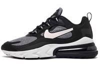Nike Air Max 270 React Low Беговые кроссовки Мужские Черные Серые