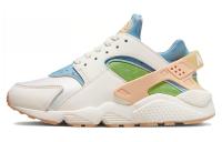 Nike Air Huarache Low Беговые кроссовки Женские Белый Зеленый Синий