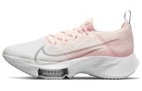 Nike Air Zoom Tempo Next% Support Низкий Топ ТРЕНИРОВОЧНАЯ БЕЗУРОННАЯ Обувь Женская Белая Серебристо-Розовая
