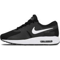Nike Air Max Zero Амортизация Устойчивость к истиранию Низкий топ Детские беговые кроссовки Черный Подростки