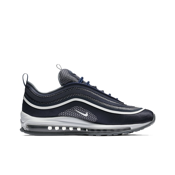 Nike Air Max 97 Low Топ Амортизирующие кроссовки для бега на длинные дистанции Унисекс Черные