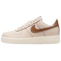 Nike Air Force 1 Slip-Resistant Abrasion-Resistant Low-Top Скейтборд Кроссовки Мужские Светло-Бежевые