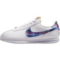 Nike Cortez Аbrasion Resistant Низкие Детские Лифт Кроссовки Белые Подростковые