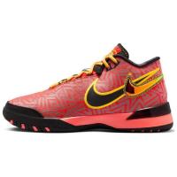 Nike Противоскользящие Устойчивые к Износу MID Топ Баскетбольные Кроссовки Мужские Красные