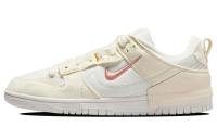 Nike Dunk Disrupt 2 'Pale Ivory' Перерабатываемый материал Низкие кеды для скейтбординга Женские Бежевые