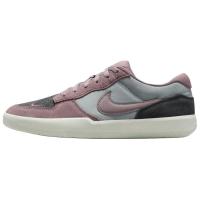 Nike SB Force 58 Текстиль Кожа Низкие Кроссовки для Скейтбординга Унисекс Серый Фиолетовый
