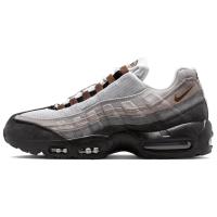Nike Air Max 95 Удобные и Легкие Устойчивые к Износу Низкие Кроссовки для Бега Унисекс Черные Серые