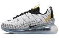 Nike Air Max 720 818 Кожа Нейлон Устойчивый к истиранию Низкий Верх Повседневная Обувь Унисекс Белый Желтый