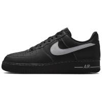 Nike Air Force 1 Low Топ Скейтборд Кроссовки Унисекс Черные