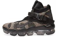 Nike Air Vapormax High Топ Air Cushion Марафон Беговые кроссовки Унисекс Черный