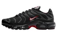 Nike Air Max Plus Устойчивые к истиранию Низкие Повседневные Мужские Черные Кроссовки