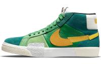 Nike SB Blazer MID Мозаика противоскользящие устойчивые к истиранию легкий верх кроссовки для скейтбординга унисекс