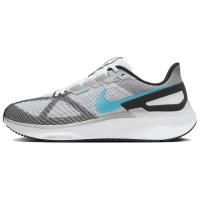 Nike Zoom Structure 25 Ткань Устойчивая к истиранию Дышащая Низкий Верх Беговые кроссовки Мужские Белый Серый Черный