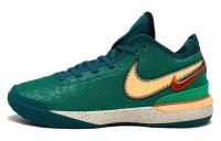 Nike LeBron NXXT Gen MID Топ Баскетбольные кроссовки Мужские Темно-зеленые