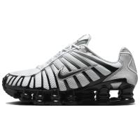Nike Shox TL Series Противоскользящие Устойчивые к износу Низкие Повседневные Беговые Кроссовки Унисекс Серебряные