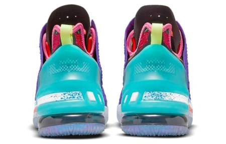 Nike Lebron 18 EP 'Психический Фиолетовый' Текстиль Синтетическая Кожа ТПУ (TPU)