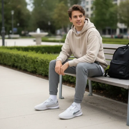 Nike Streetgato Футбольные бутсы Мужские Светло-Дымчатый Серый