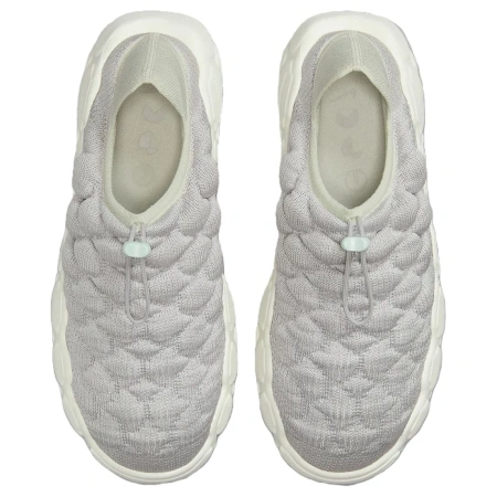 Nike Flyknit Haven Ткань Устойчивая к истиранию Дышащая Легкая Низкий Верх Повседневная Обувь Женская Серого цвета
