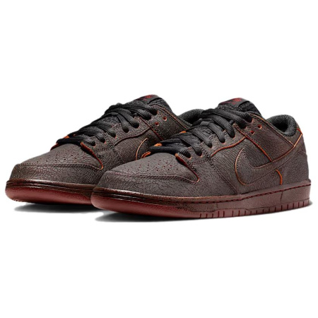 Nike Dunk SB Low Топ Скейтборд Кроссовки Унисекс Темный Дым Серый