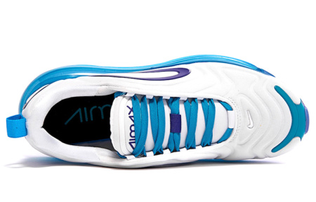 Nike Air Max 720 Low Топ Повседневная обувь Женская Белый Синий