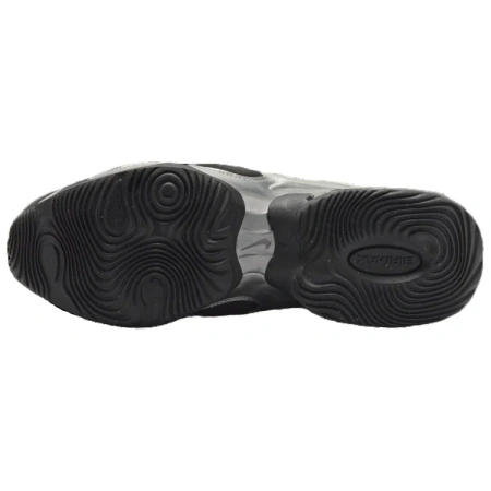 Nike Air MAX Muse Аbrasion Resistant Низкий Топ Повседневная Обувь Женская Серебряный Черный