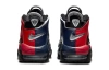 Nike Air More Uptempo Кожа MID Топ Детские Баскетбольные Кроссовки Черные