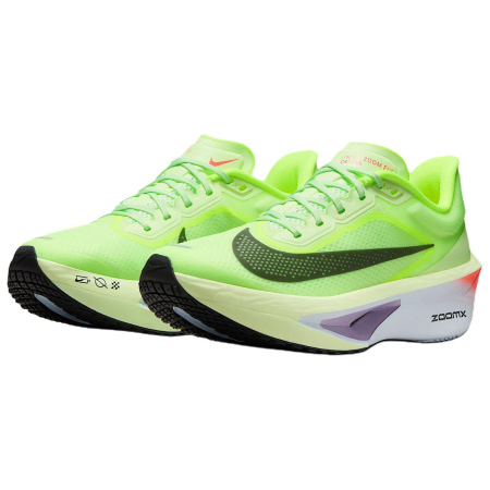 Nike Zoom Fly 6 противоскользящие низкие беговые кроссовки женские зеленые