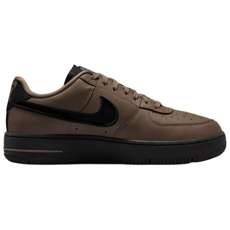 Nike Air Force 1 Slip-Resistant Abrasion-Resistant Low-Top Скейтборд Кроссовки Женские Коричневые Черные