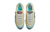 Nike Air Max 97 Устойчивые к истиранию Амортизирующие Низкие Кроссовки для Беговых Занятий Детские Серые Желтые