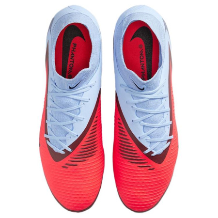 Nike Phantom 6 противоскользящие устойчивые к истиранию дышащие футбольные бутсы унисекс синие красные