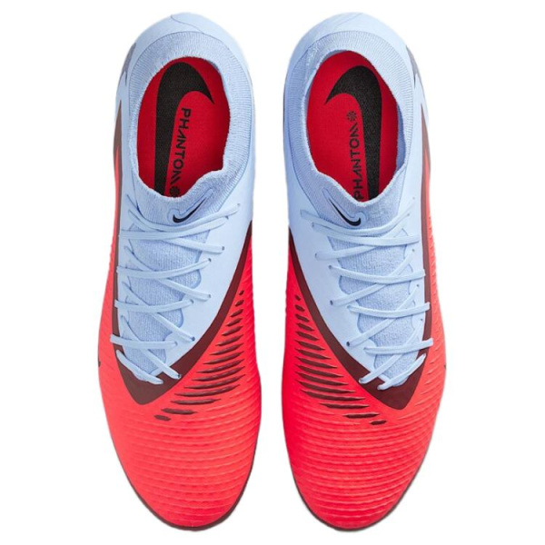 Nike Phantom 6 противоскользящие устойчивые к истиранию дышащие футбольные бутсы унисекс синие красные