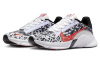 Nike SuperRep Go 3 NN FK 'Белый Picante Красный' Амортизация Противоскользящие Низкие Кроссовки для тренировок Женские