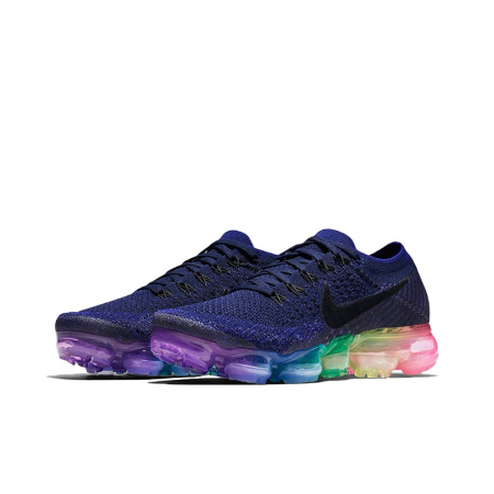 Nike Air Vapormax Low Беговые кроссовки Мужские Синие Розовые