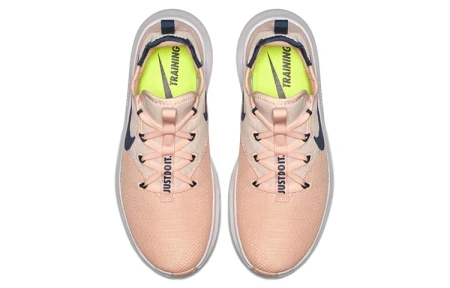 Nike Free TR Амортизаторы Устойчивые к истиранию Низкий Топ Кроссовки для тренировок Женские Пыльно-розовый