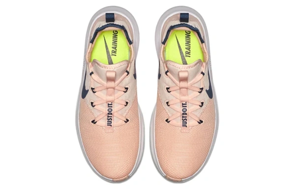 Nike Free TR Амортизаторы Устойчивые к истиранию Низкий Топ Кроссовки для тренировок Женские Пыльно-розовый