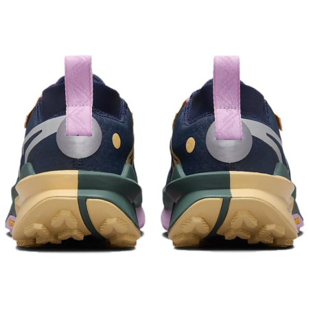 Nike Zegama 2 противоскользящие устойчивые к истиранию низкие беговые кроссовки для женщин глубокий морской синий
