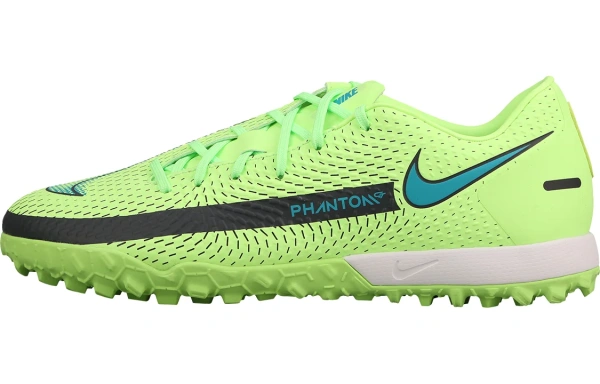 Nike Phantom GT TF Шипы Амортизация Футбольные бутсы Унисекс Бирюзовый