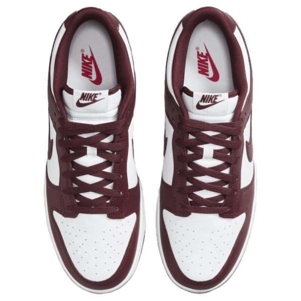 Nike Dunk Кожа Замша Низкие Кроссовки для Скейтбординга Унисекс Умбра