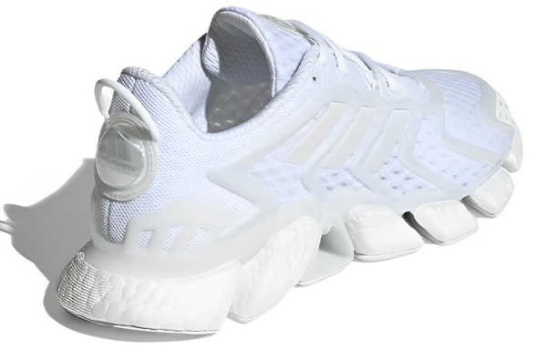 Adidas Climacool Boost Текстиль TPU Дышащий Низкий Верх Беговые кроссовки Унисекс Синий Белый