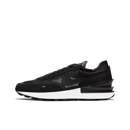 Nike Waffle One 'Sleek Черный' Спортивная Низкая Повседневная Обувь Мужская Черная