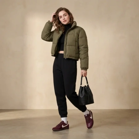 Nike Field General 82 Противоскользящие Устойчивые к истиранию Низкие Кроссовки для скейтбординга Женские Красные