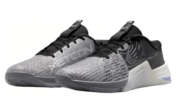 Nike Metcon 8 AMP противоскользящие устойчивые к истиранию низкие кроссовки для тренировок мужские серые