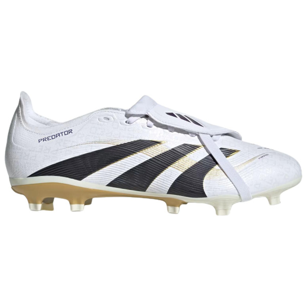 Adidas PREDATOR LEAGUE Противоскользящие устойчивые к истиранию футбольные бутсы унисекс белый золотой