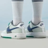 Nike Air Force 1 Синтетическая кожа кожа устойчивая к истиранию низкий топ детские скейтбординги белый зеленый