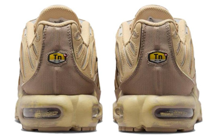 Nike Air Max Plus Устойчивая к истиранию Низкая Повседневная Обувь Мужская Желтая Черная