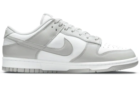 Nike Dunk Ретро 'Серый FOG' Коровья кожа Винтаж Устойчивые к истиранию Низкие Кроссовки для скейтбординга Мужские