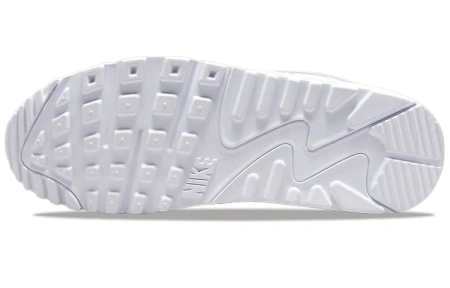 Nike Air Max 90 Low Топ Повседневные беговые кроссовки Женские Белые